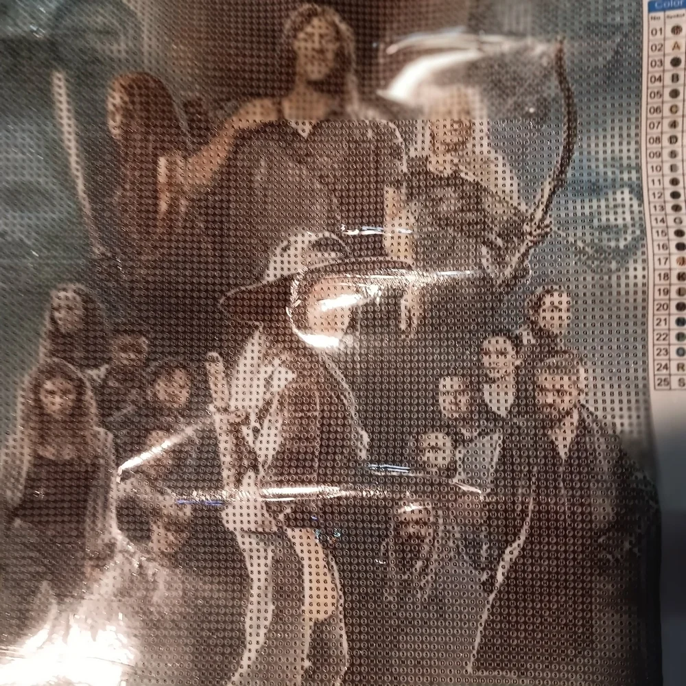 The Walking Dead Cast Diamond Art Painting Kit